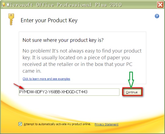 Microsoft Office PowerPoint 2010 buy key